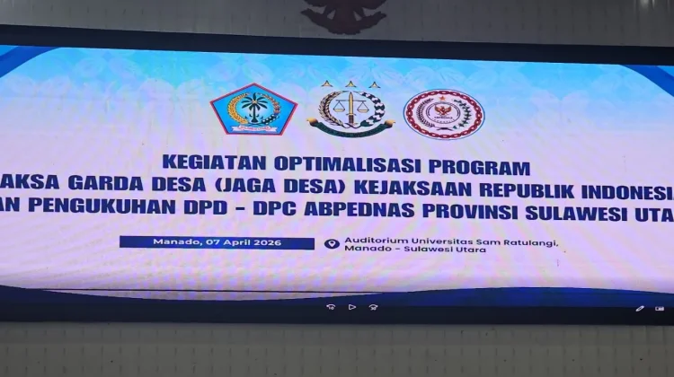 Prof Reda Mantovani Bawa Materi Kegiatan Optimalisasi Program Jaksa Garda Desa