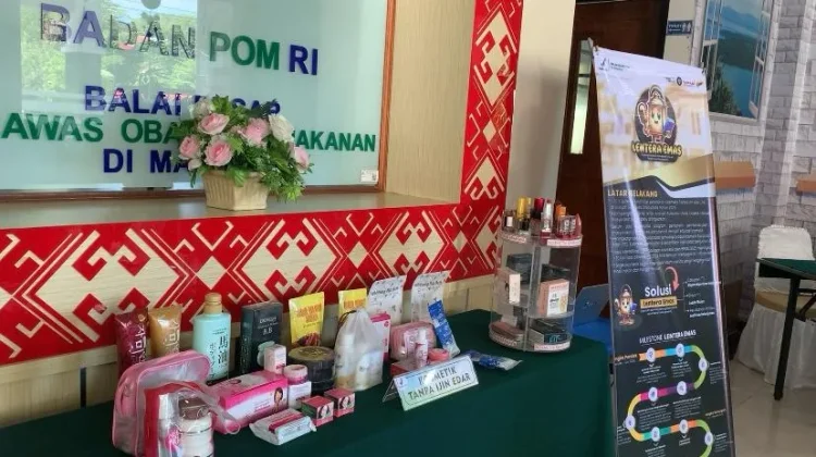 Lentera Emas dan SOBINA, BBPOM Manado Jaga Lingkungan dan Lawan Kosmetik Ilegal