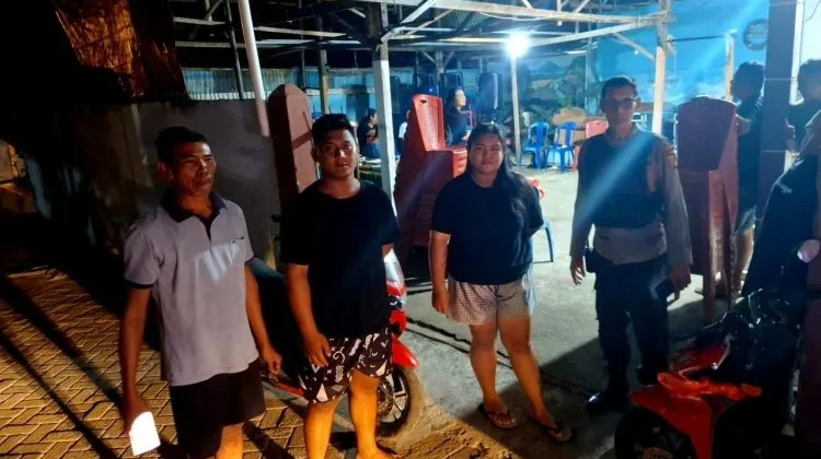 Jaga Kondusifitas Kamtibmas Wilayah, Polsek Bunaken Gelar KRYD Mobile