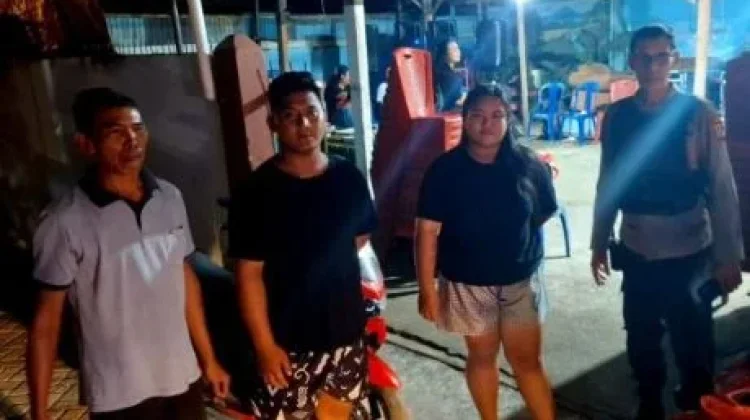 Polsek Bunaken Gelar KRYD Mobile, Jaga Kondusifitas Kamtibmas