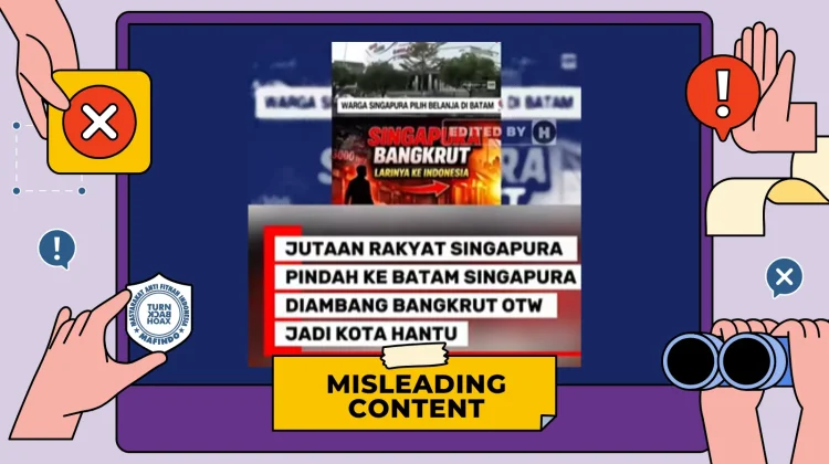 Hoaks Jutaan Rakyat Singapura Pindah ke Batam