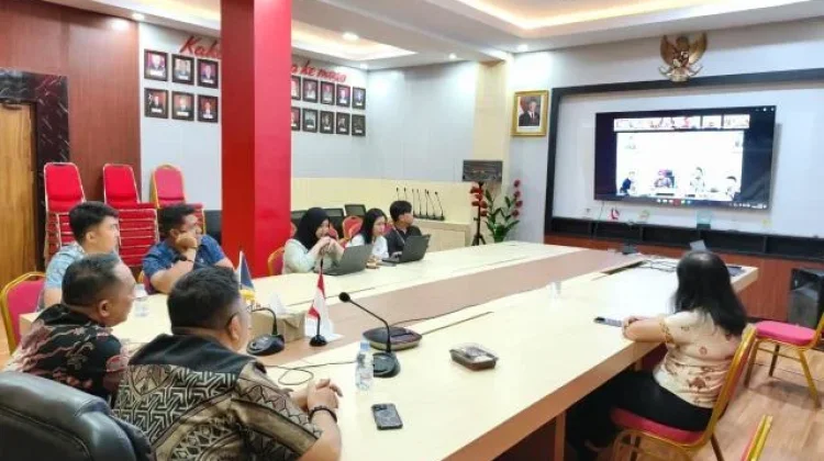 Kakanwil Kemenkum Sulut Ikuti Kegiatan “Inspektur Wilayah I Menyapa”