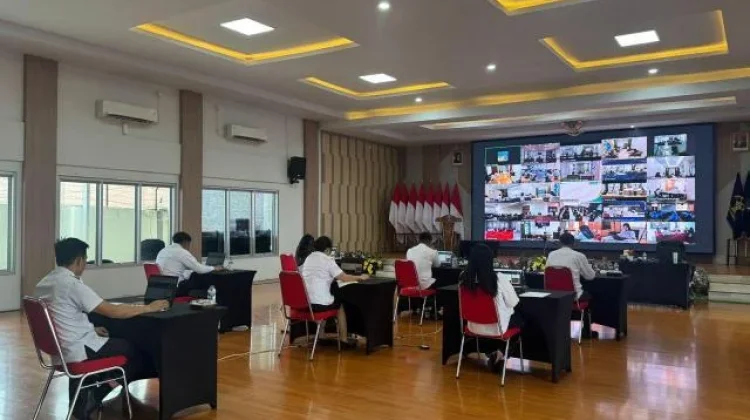 Kanwil Kemenkum Sulut Gelar Remedial Ujian Kenaikan Pangkat dan Ujian Dinas