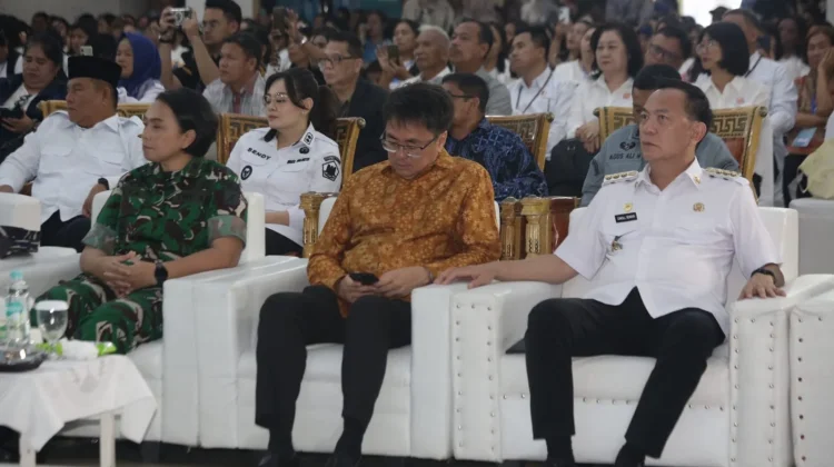 Caroll-Sendy Hadiri Sosialisasi KUR Perumahan dan Peluncuran BSPS di Manado