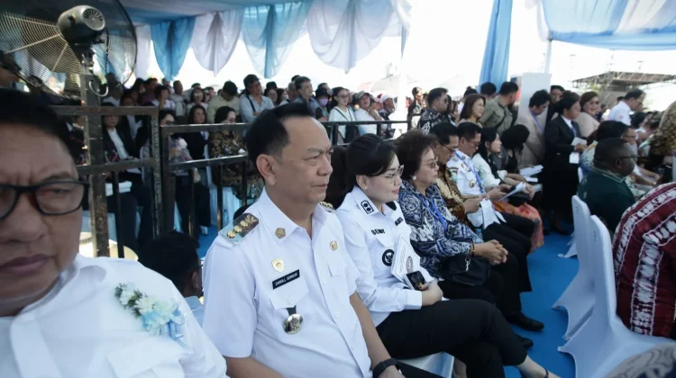 Senduk-Rumajar Hadiri Paskah Nasional 2026 di Manado