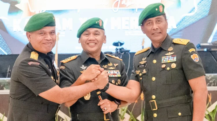 Dipimpin  Pangdam Merdeka, Jabatan Kasdam Diserahterimakan