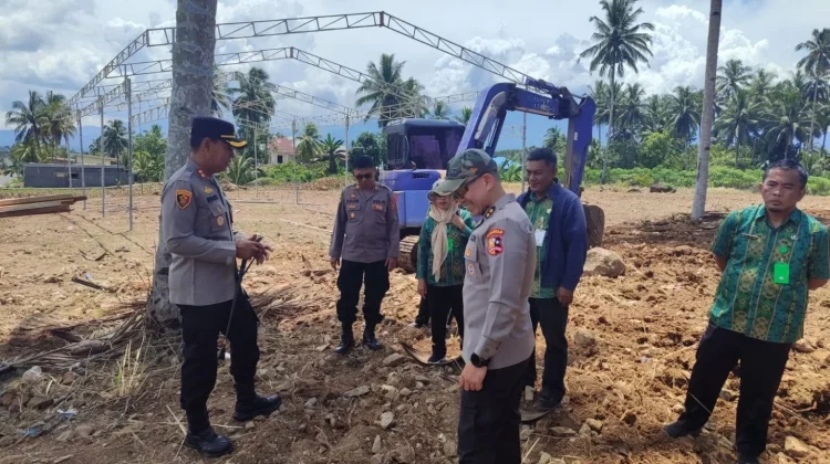 AKBP Irwanto Tinjau Lokasi Panen Raya dan Penanaman Jagung di Motoboi Kecil