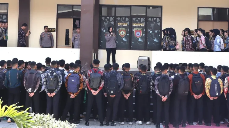 Polres Kotamobagu Lepas 144 Calon Siswa Bintara dan Tamtama Polri TA 2026