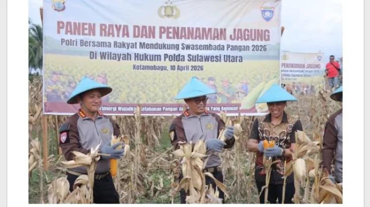Kakorbinmas Hadir Perkuat Sinergi Tiga Pilar Bersama Petani di Kotamobagu