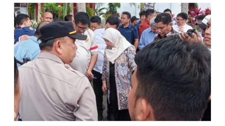 Polsek Mapanget Pastikan Keamanan Kunjungan Menteri PKP RI