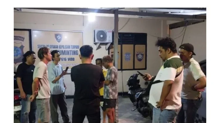 Polsek Tuminting Amankan Perkelahian Warga di Mahawu