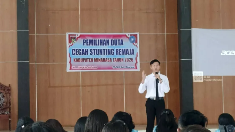 Tombariri Apresiasi Prestasi Duta Cegah Stunting Remaja