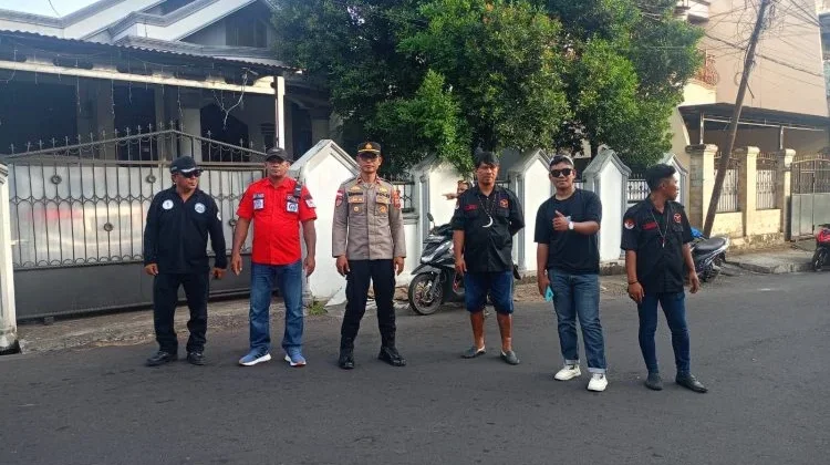 Polsek Singkil Lakukan Pengamanan Pawai Paskah Wilayah Mawakom