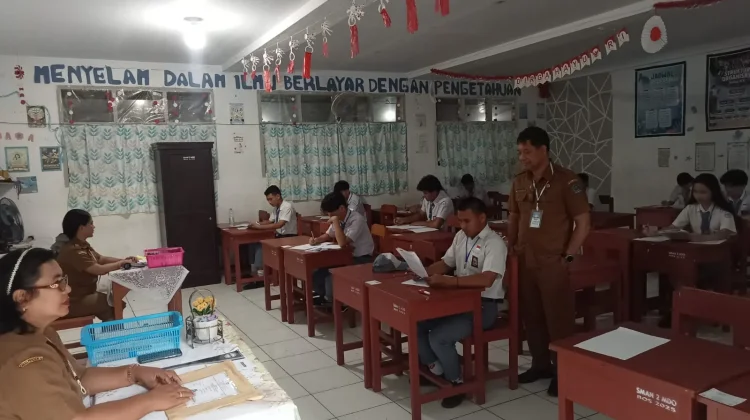 SMA Negeri 2 Manado Laksanakan Asesmen Sumatif Akhir Jenjang (ASAJ) 2026