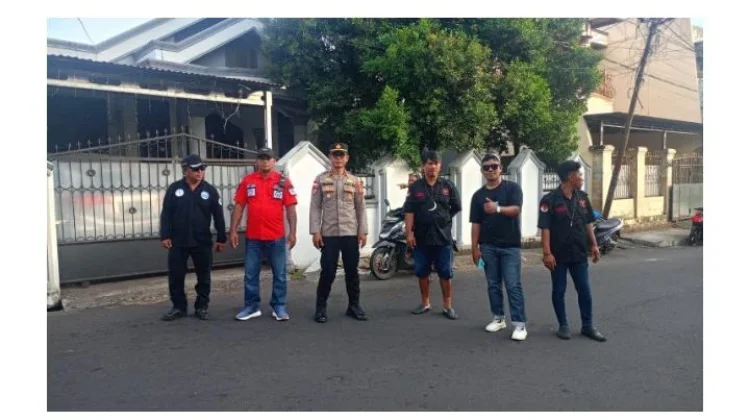 Polsek Singkil Lakukan Pengamanan Pawai Paskah Wilayah Mawakom