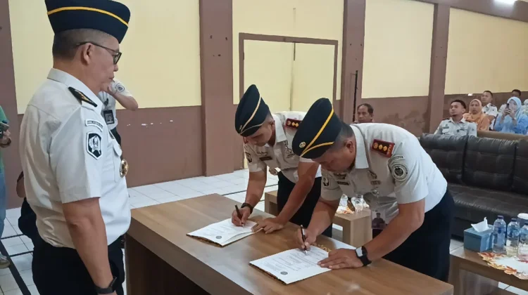 Yulius Gantikan Sobirin Pimpin Lapas Kelas IIB Tondano