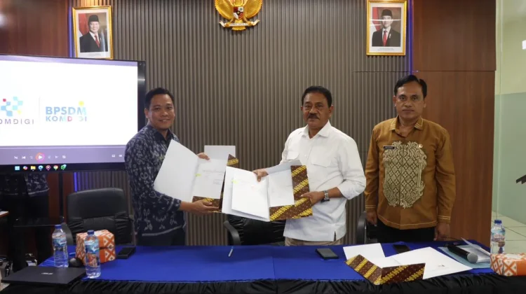 BLSDM Komdigi Manado dan Pemkab Boalemo Teken MoU Penguatan SDM Digital