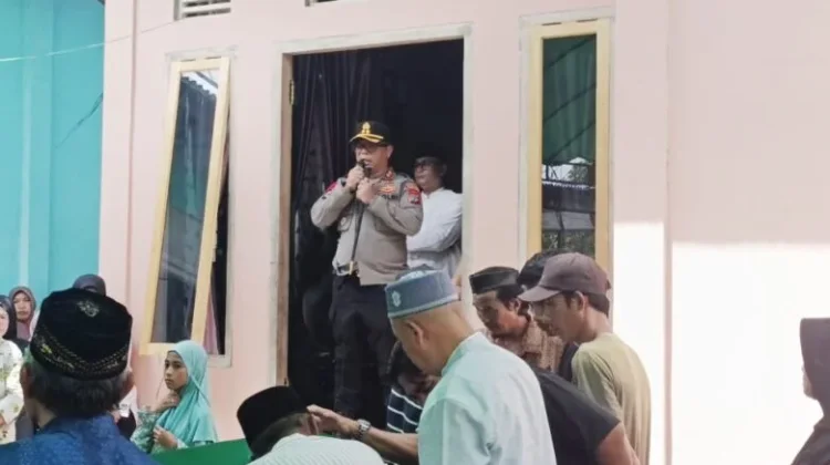 Kapolres Golfried Kunjungi Rumah Korban Pembunuhan