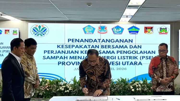 Wali Kota Tomohon Teken Kerja Sama PSEL
