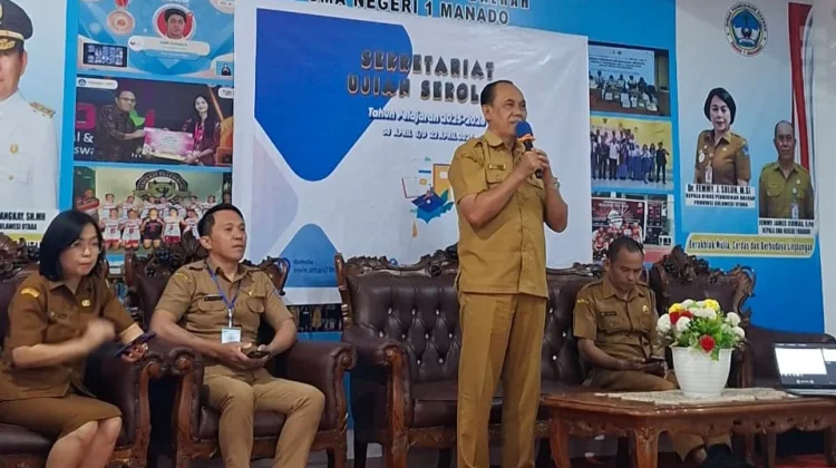 ASAJ di SMA Negeri 1 Manado Berjalan Lancar, Aman, dan Terkendali