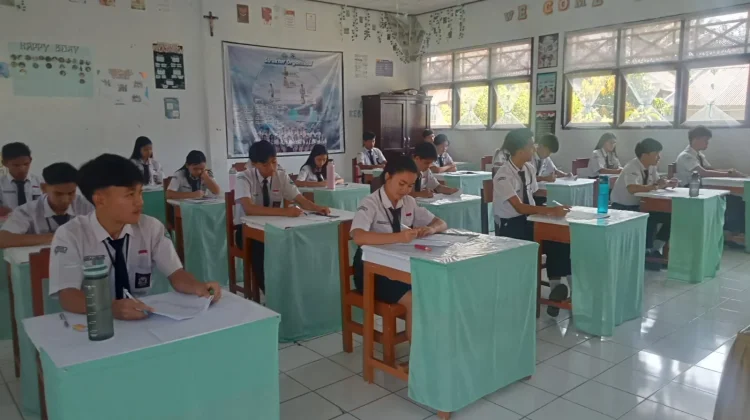 Hari Keempat ASAJ di SMA Negeri 2 Tomohon Berjalan Aman, Lancar