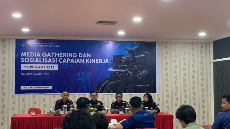 Bea Cukai Sulbagtara Lampaui Target Triwulan I 2026, Kantongi Rp555,13 Miliar
