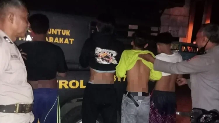 Polsek Pineleng Antisipasi Gangguan Kamtibmas di Malam Hari