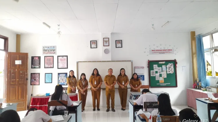 ASAJ di SMA Negeri 1 Tondano Diikuti 162 Siswa, Berjalan Lancar tanpa  Kendala