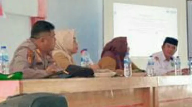 Kapolsek Bolaang Uki Hadiri Mini Lokakarya, Perkuat Sinergi Lintas Sektor