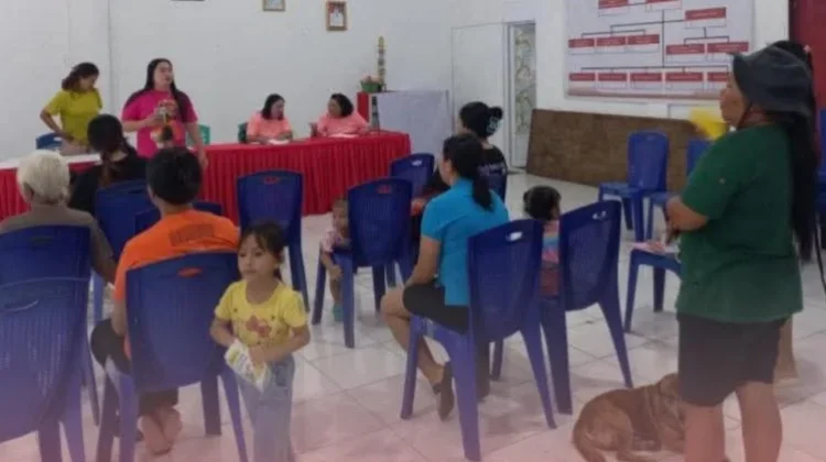 Integrasi Layanan Primer, Puskesmas Batu Gelar Posyandu di Desa Wangurer