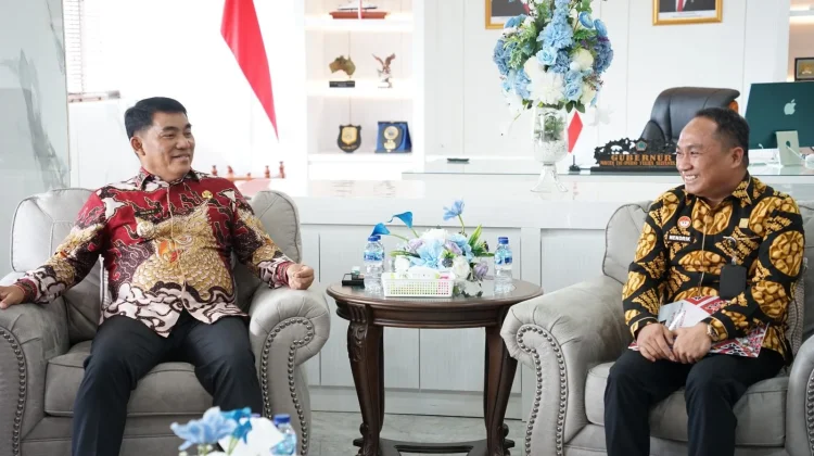 Temui Gubernur Sulut, Kakanwil Kemenkum Sulut Bahas Substansi Ranpergub