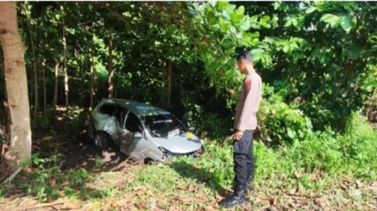 Kecelakaan Tunggal di Pesisir Kolongan Minahasa, Satu Orang Tewas