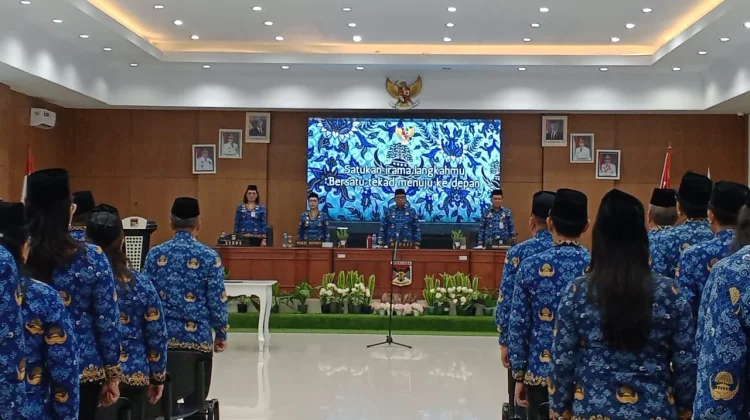 Pengukuhan KORPRI Minahasa, Bupati Tekankan Profesionalisme dan Netralitas ASN
