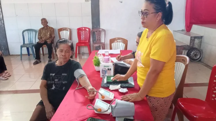 Prolanis Matuari Desa Laikit, Lansia Kuat dan Sehat