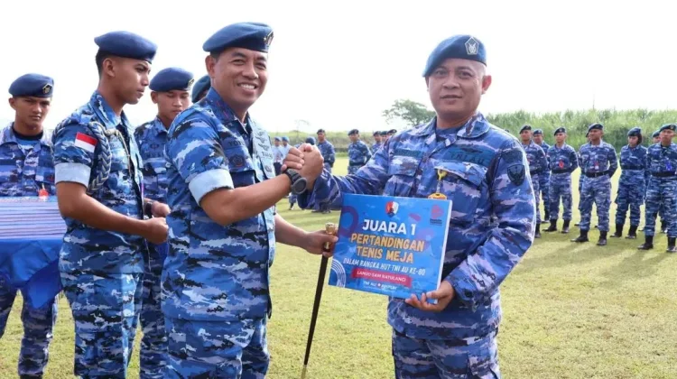 Danlanud Sam Ratulang Tutup Rangkaian HUT ke-80 TNI AU