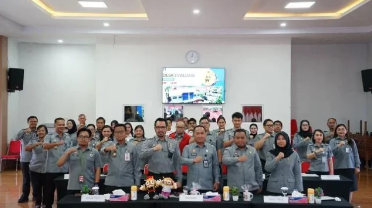 Desk Evaluasi menuju WBBM, Kemenkum Sulut Tampilkan Capaian dan Inovasi Unggulan