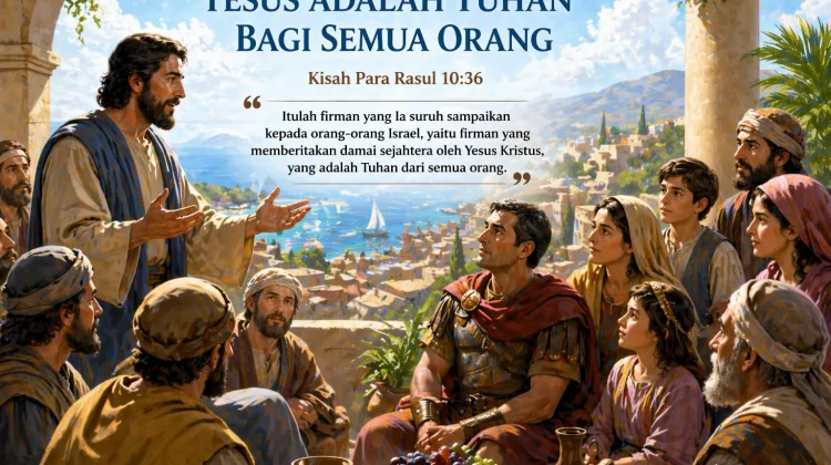 RHK Selasa, 21 April 2026: Yesus Tuhan bagi Semua Orang, Pesan Damai dalam RHK