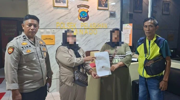 Polsek Pelabuhan Manado Selesaikan Perselisihan Penumpang Kapal lewat Mediasi