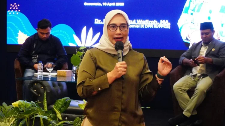 Sosialisasi MBG  di Gorontalo, Nihayatul Wafiroh Tekankan Pengawasan Ketat