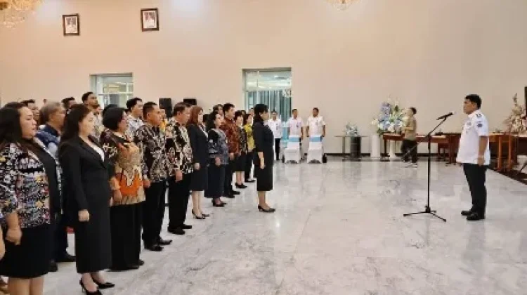 Pelantikan LPPD Sulut, Gubernur Sulut: Langsung Action, Sulut Harus Tampil Maksimal