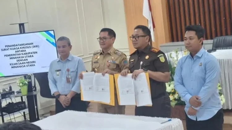 Kawal Aset Daerah, Pemkab dan Kejaksaan Minut Teken MoU SKK