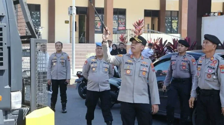 Antisipasi Karhutla, Kapolres Kotamobagu Pastikan Unit AWC Siaga 24 Jam