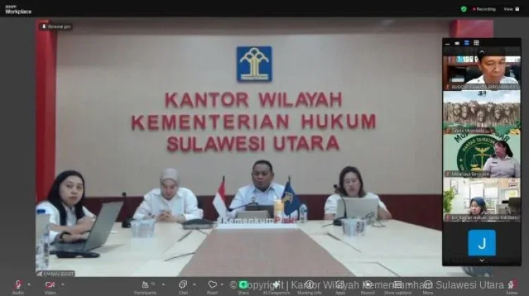 Akselerasi Reformasi Hukum 2026, Kemenkum Sulut Pastikan Validitas Data IRH