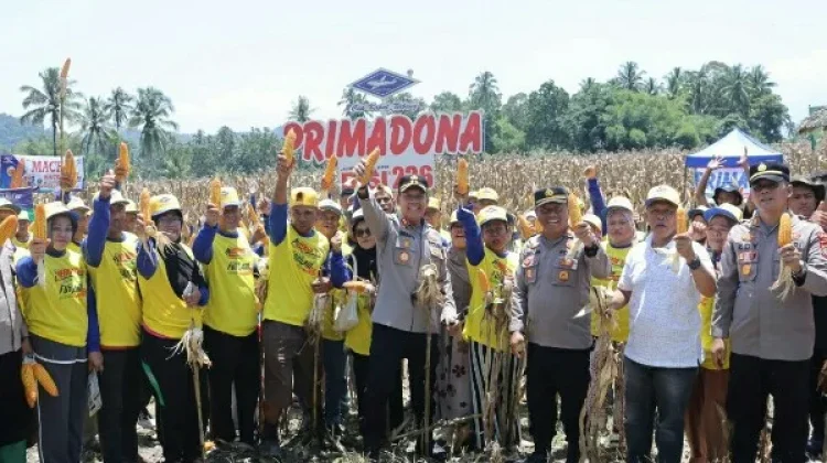 Sinergi Polri dan Sektor Pertanian, Kapolres Kotamobagu Hadiri BISI Expo Farm