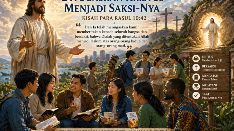RHK Jumat, 24 April 2026: Umat Ditegaskan Jadi Saksi Kristus