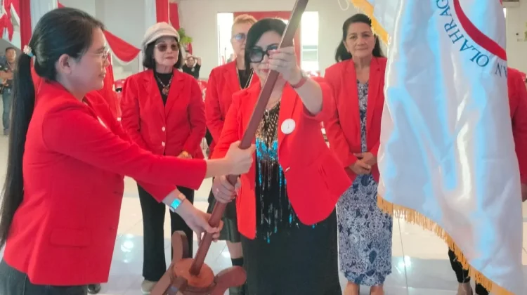 Olahraga Dansa, Femmy Pangkerego Resmi Pimpin IODI Minahasa Utara