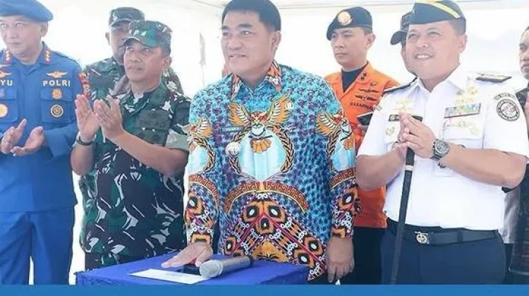 Peresmian Mako Bakamla Perkuat Keamanan Laut Sulut