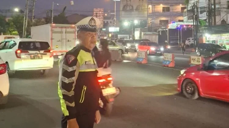 Wujudkan Kamseltibcar Lalu Lintas, Polsek Tikala Intensifkan Silau Mata