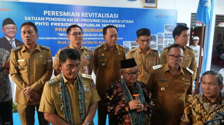 Peresmian Revitalisasi Satuan Pendidikan se-Provinsi Sulawesi Utara