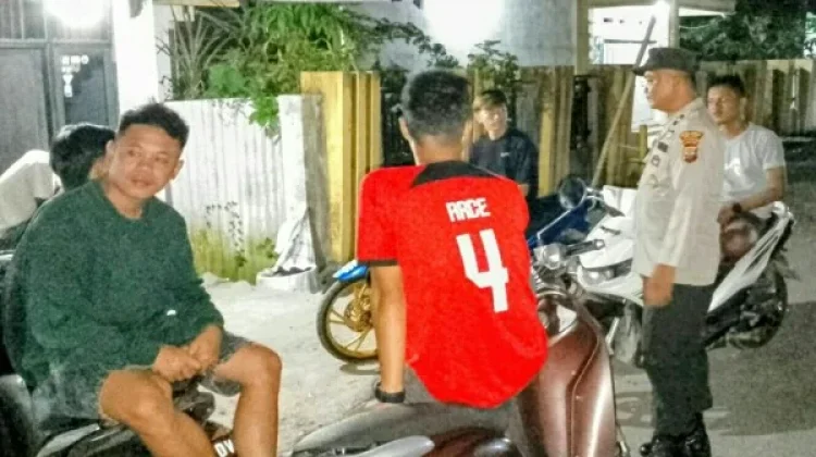 Polsek Pinolosian Gelar Patroli PANTERA ditengah Masyarakat
